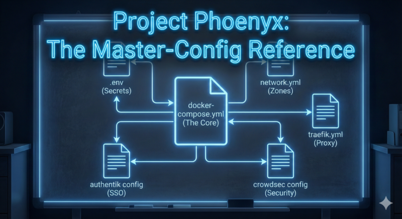 Ihr habt danach gefragt, hier ist er: Der "Master-Bauplan" für Projekt Phoenyx!