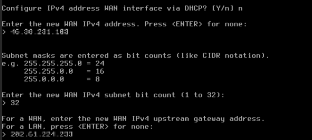 WAN IP Config